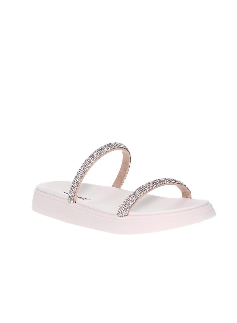 موليكا صنادل مسطحة للنساء - صنادل مسطحة أنيقة ونعال مسطحة مريحة للسيدات