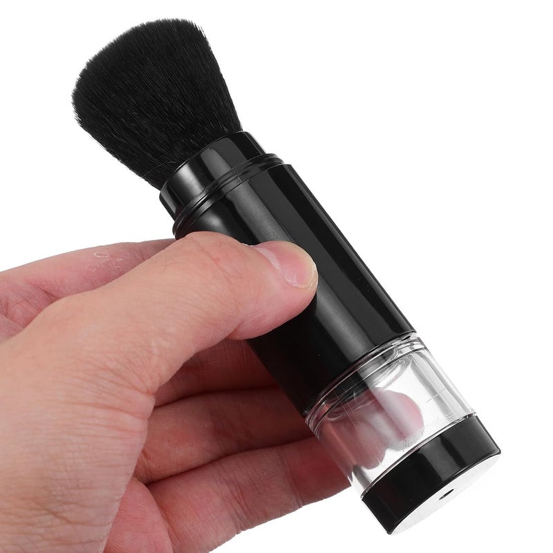 SMASOLO Blush Brush for Makeup and Face Powder Brush Portable Black Fiber Makeup Tool for Women Blush and Loose Powder Application - Image 3