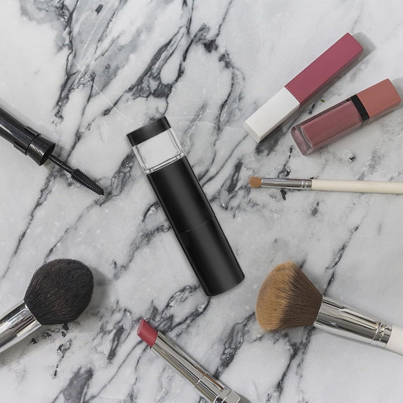 SMASOLO Blush Brush for Makeup and Face Powder Brush Portable Black Fiber Makeup Tool for Women Blush and Loose Powder Application - Image 4
