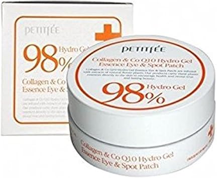 Petitfee 98 Hydro Gel Collagen CoQ10 Hydrogel Eye Patch 60count - Image 1
