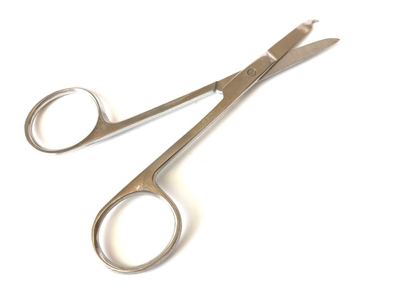 MedTool Suture Scissors 3.5" Dental Scissors Stitch Stainless Steel Hook Dental Veterinary Instruments - Image 2