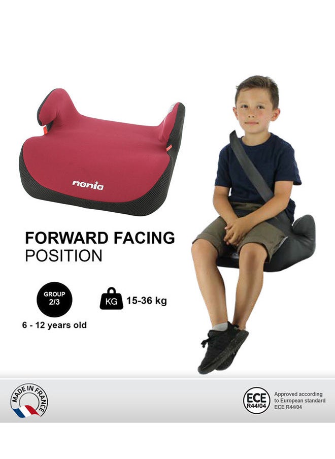 Nania - Topo Bordeau Baby Car Seat, Group 2,3 (15-36Kg), Suitable From 12 Months Suitable From 12 Months - Image 1
