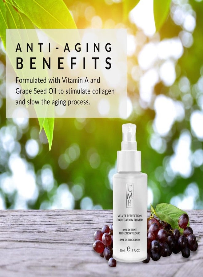 Color Me Beautiful Velvet Perfection Primer by Color Me Beautiful, Long-Lasting Makeup Primer, Skin Perfecting Base Minimizes Pores & Smooths Fine Lines, Infused with Hyaluronic Acid, 30ml - Image 5