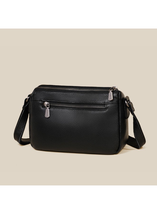 Comely Qixi Festival Gift】new Large Capacity Genuine Leather Crossbody Bag, Soft And Casual Cowhide Mother's Shoulder Bag For Women - Image 5