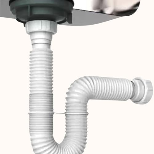 KI PVC Flexible Waste Pipe for Wash Basin, Sink and Drain Water Outlet (36 Inch, Multicolor) - Image 3