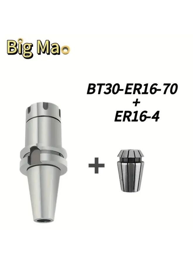BT30 ER16 70mm Shank And ER16 Collet Set 2 Pcs CNC Tool Holder - Image 1
