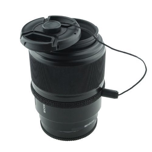 CamKix 52mm Lens Cap Bundle - 4 Snap-on Lens Caps for DSLR Cameras - 4 Lens Cap Keepers - Microfiber Cleaning Cloth Included - Compatible Nikon, Canon, Sony Cameras (52mm) - Image 4