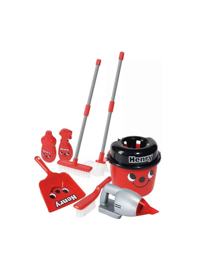 CASDON Henry Deluxe Cleaning Trolley Set (Red) - Image 3