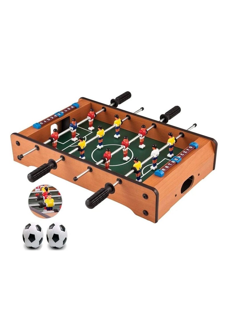 Generic Wooden Mid-Sized Football Table Soccer Game With 4 Rods Toys For All Age  - Image 1