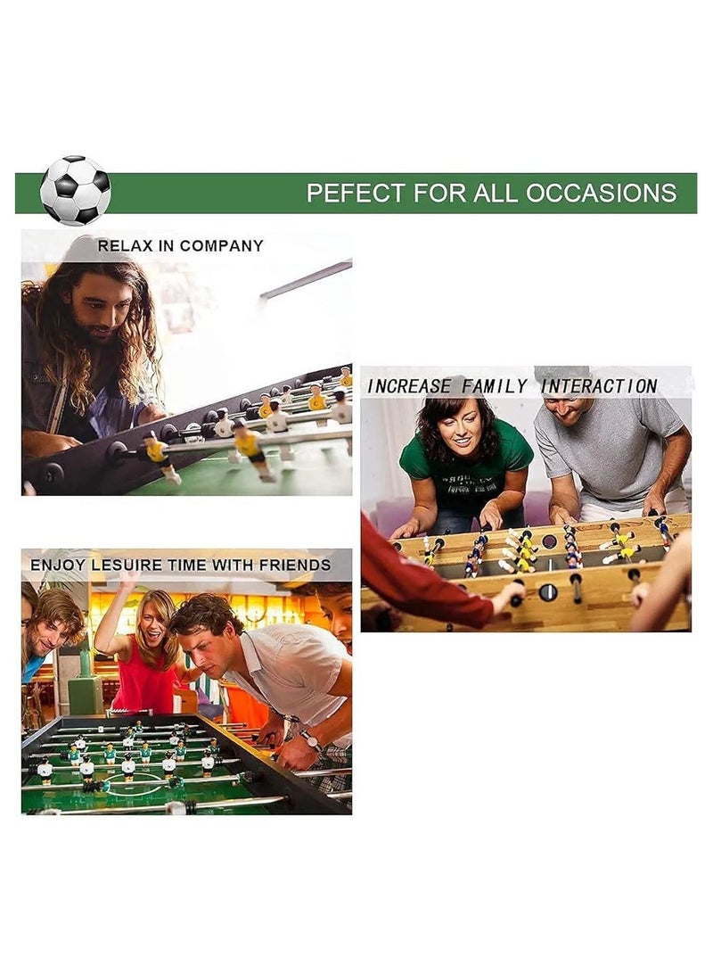 Generic Wooden Mid-Sized Football Table Soccer Game With 4 Rods Toys For All Age  - Image 2