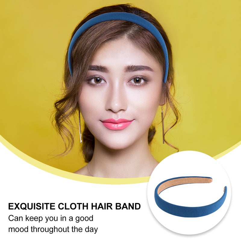 2pcs Dark Women Headband Cloth Art Hair For Women Girls Fashion Hair Hoop - Image 5