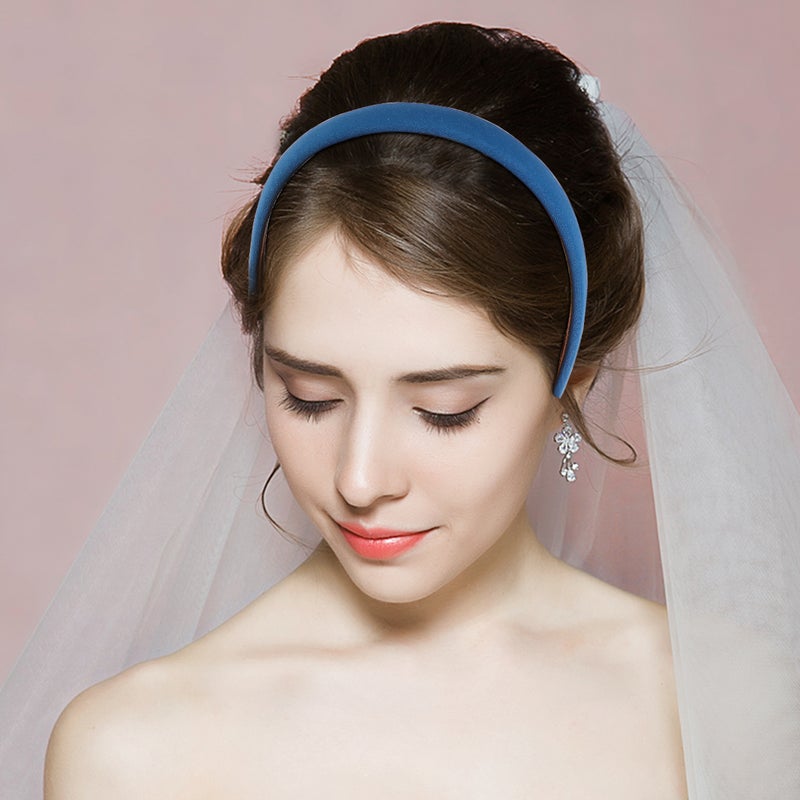 2pcs Dark Women Headband Cloth Art Hair For Women Girls Fashion Hair Hoop - Image 1