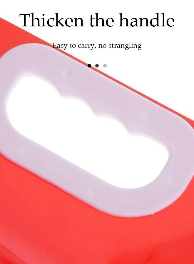 Loquat 5L Foldable Portable Water Bag Portable Camping Water Storage Container Outdoor Hiking Picnic Barbecue Folding Water Bag for Hiking BBQ Sport Picnic Festivals - Image 3