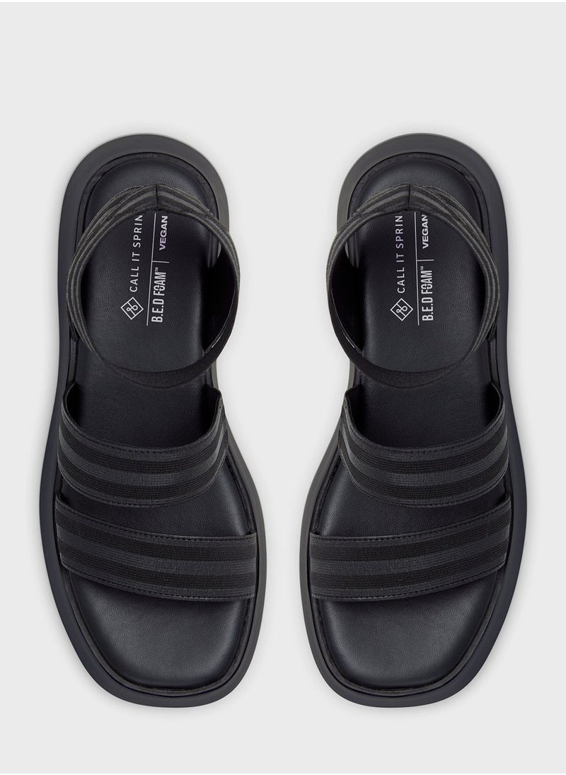 CALL IT SPRING - Spence Wedge Sandals - Image 1