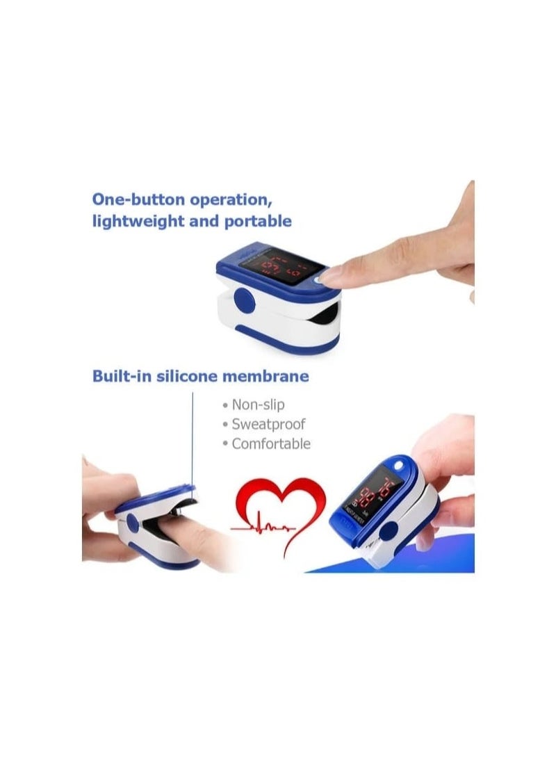 Generic Finger Pulse Oximeter Pulse Oximeter Blood Oxygen Saturation Monitor  - Image 4