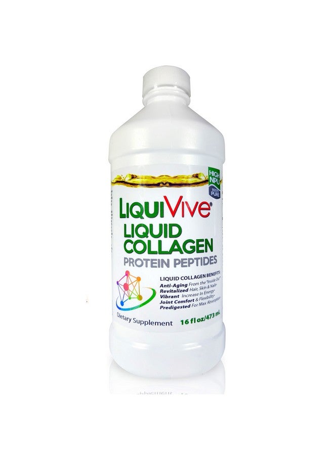 Life Miracle LiquiVive Liquid Collagen Protein Peptides Concentrate | Pure Hydrolyzed Super Multi Collagen Hydrolysate Drink | Higher Absorption Than Powder Pills & Capsules | Colageno Liquido Hidrolizado - Image 1
