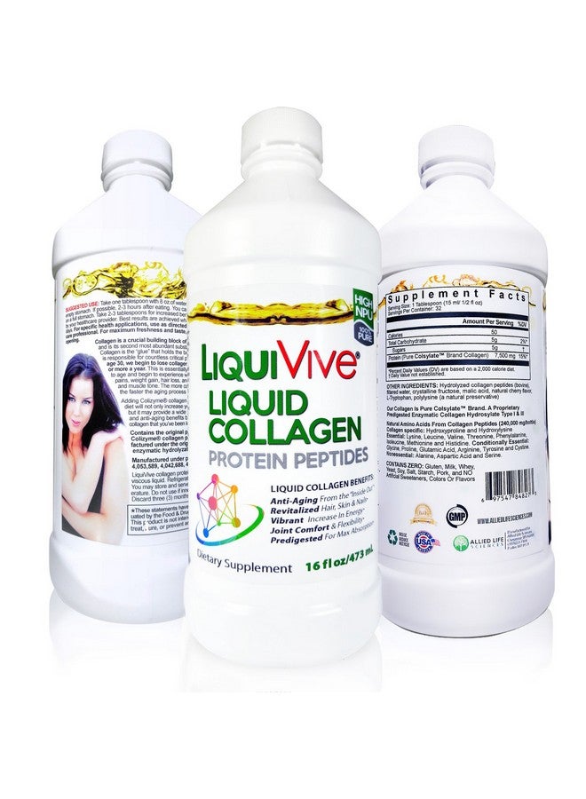 Life Miracle LiquiVive Liquid Collagen Protein Peptides Concentrate | Pure Hydrolyzed Super Multi Collagen Hydrolysate Drink | Higher Absorption Than Powder Pills & Capsules | Colageno Liquido Hidrolizado - Image 5