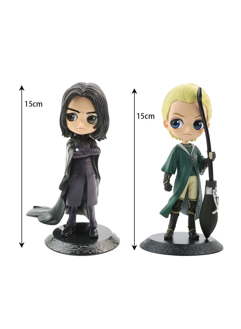 (Professor And Malfoy) Figurines Cake Decoration Desktop Ornaments - Image 2