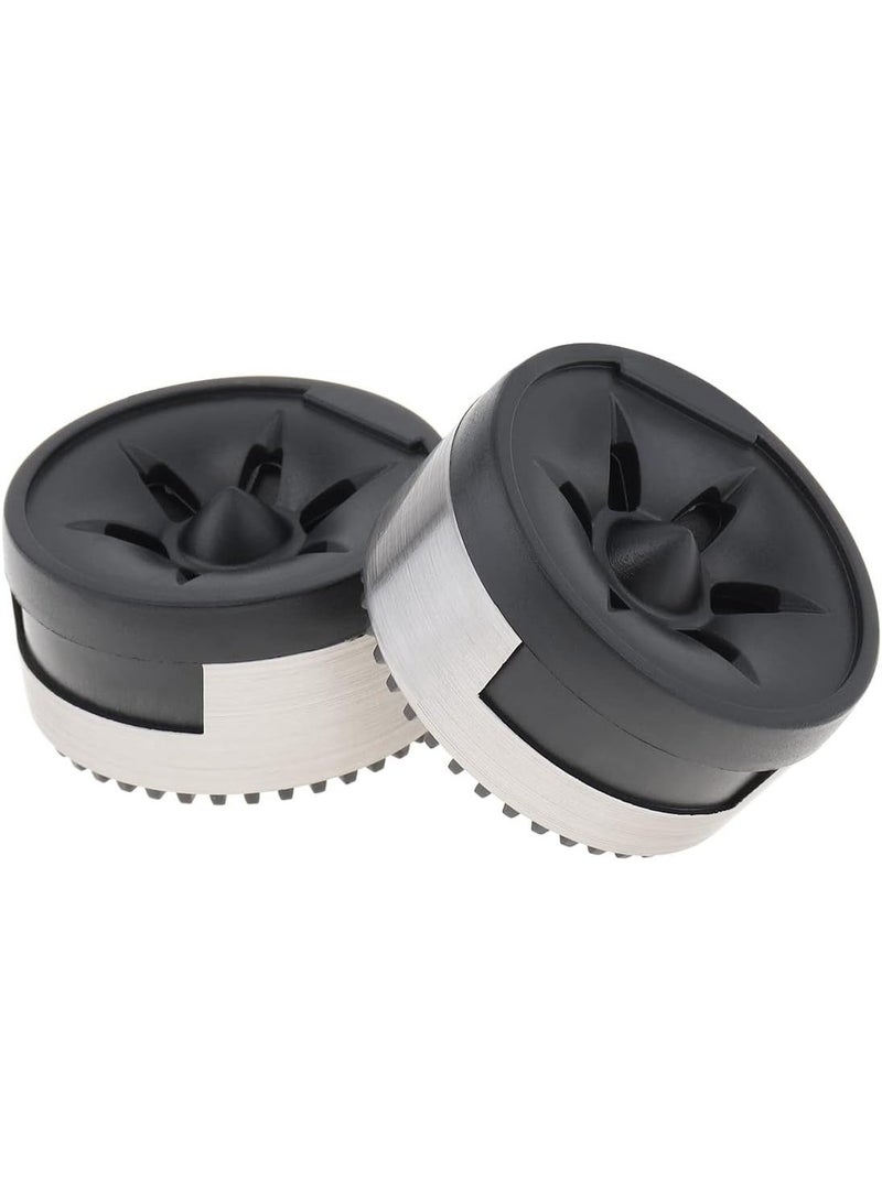 2 Piece Mini Dome Tweeter Speakers 350W High Efficiency Car Audio Tweeters for Vehicle Sound System - Image 1