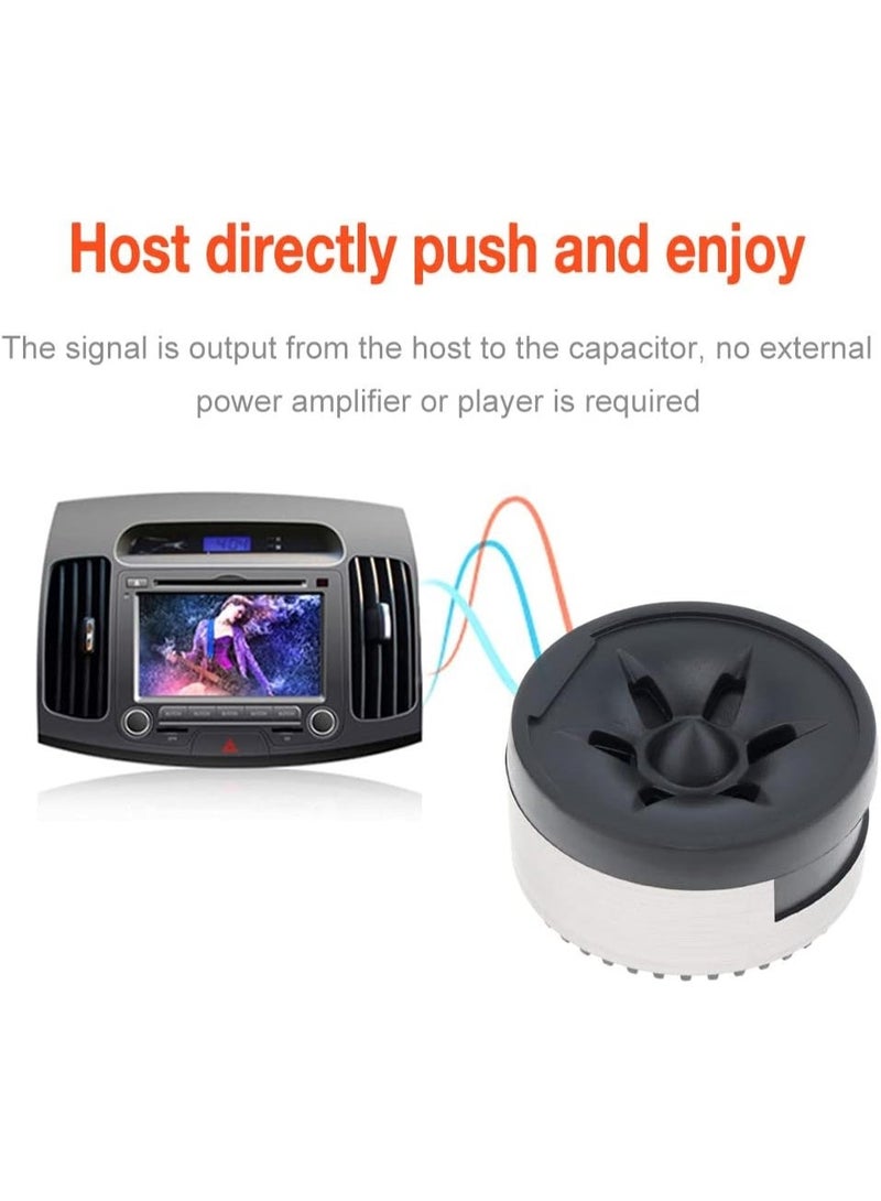 2 Piece Mini Dome Tweeter Speakers 350W High Efficiency Car Audio Tweeters for Vehicle Sound System - Image 3