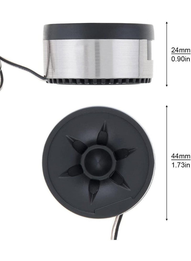 2 Piece Mini Dome Tweeter Speakers 350W High Efficiency Car Audio Tweeters for Vehicle Sound System - Image 5