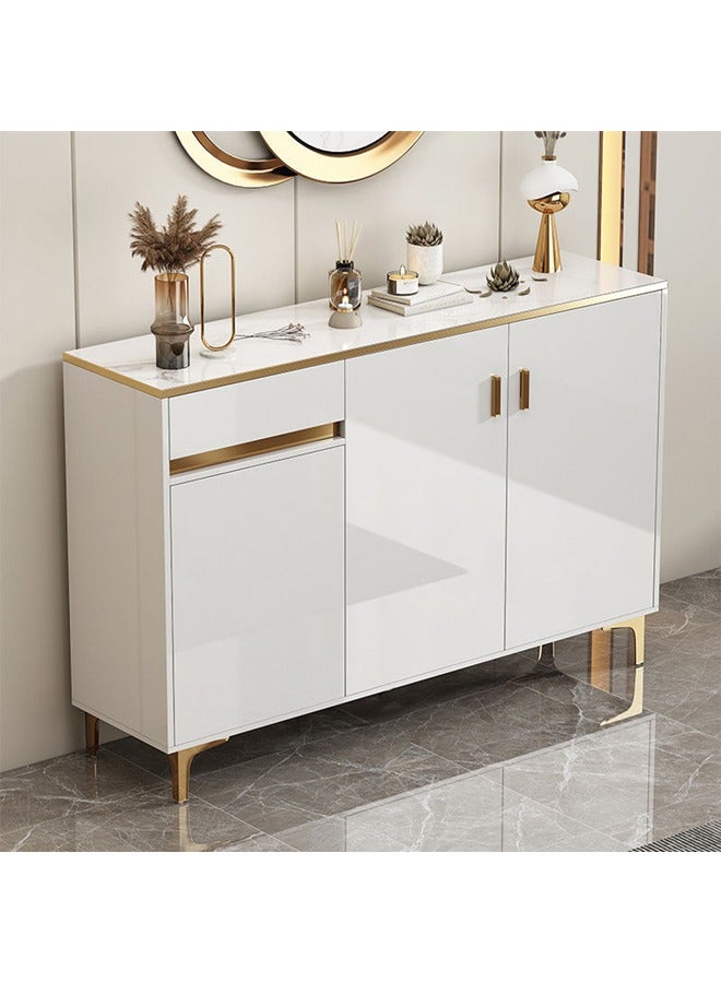 إن كي أكس خزانة أحذية فاخرة متعددة الوظائف مع أدراج تخزين للمدخل بطول 120 سم - Image 1