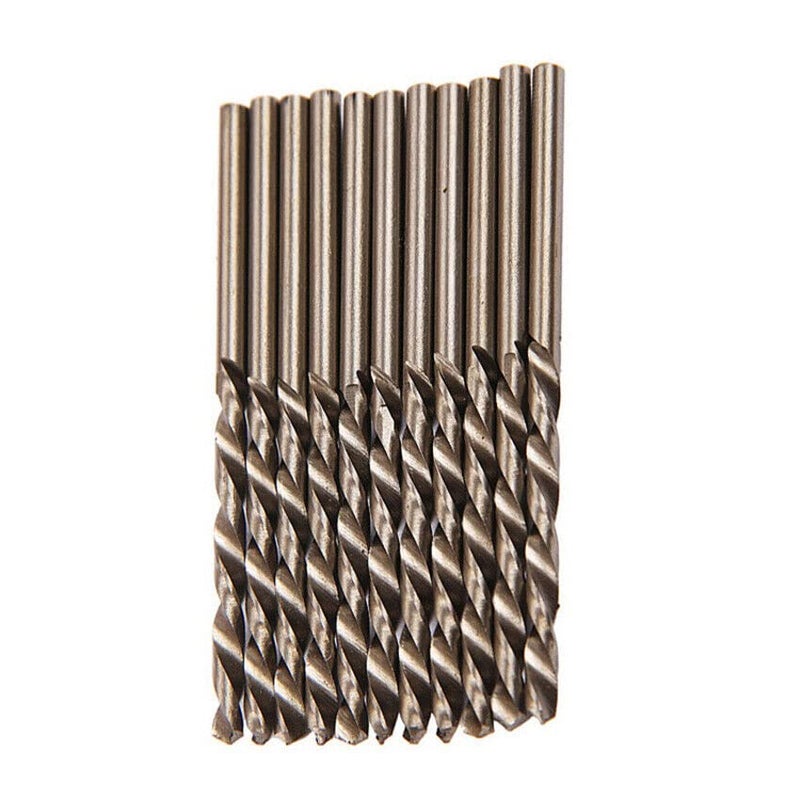 SWISSO 40HSS Drill Bits Tool Size 05mm20mm Metal Micro Mini Small Drill Bit SetPack of 1 Silver - Image 2