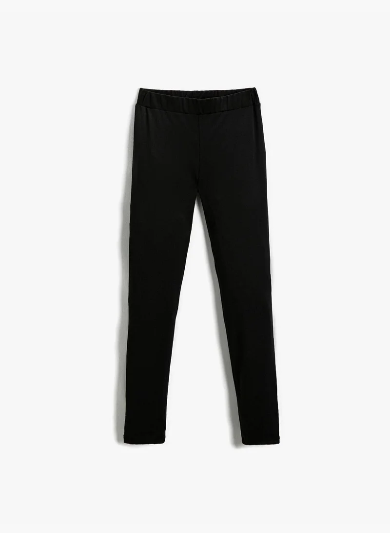 KOTON Basic Long Leggings
