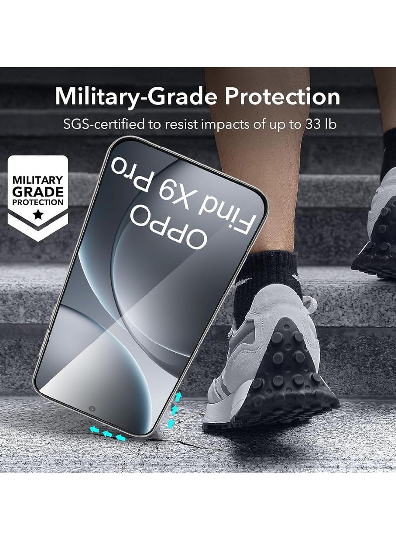 general 【3-Pack】 Screen Protector Compatible with OPPO Find X9 Pro High-Transparency Flexible Glass Ultra-Thin Case-Friendly High-Sensitivity Scratch-Resistant Bubble-Free Tempered Glass - Image 5