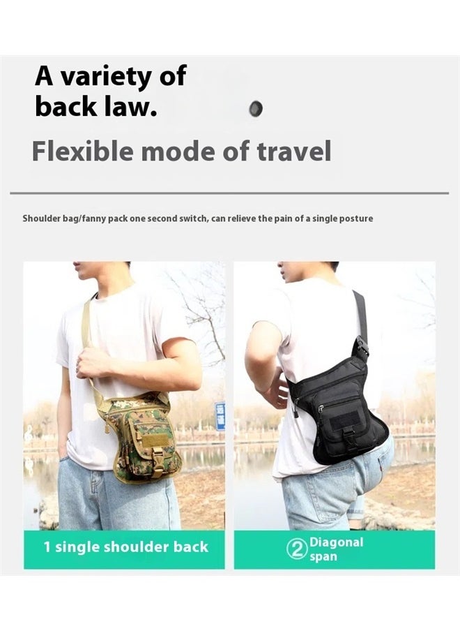 yongsheng Canvas Bag Pack Racing Drop Leg Bag Motorcycle Outdoor Bag  - Image 5