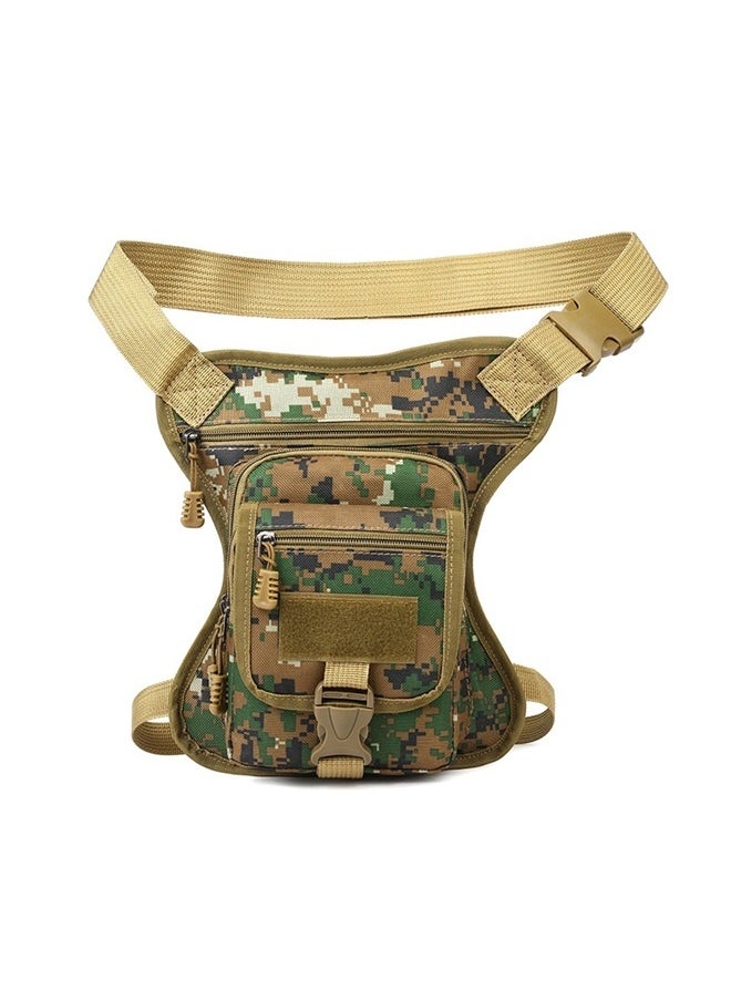 yongsheng Canvas Bag Pack Racing Drop Leg Bag Motorcycle Outdoor Bag  - Image 1