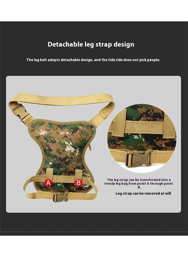 yongsheng Canvas Bag Pack Racing Drop Leg Bag Motorcycle Outdoor Bag  - Image 2
