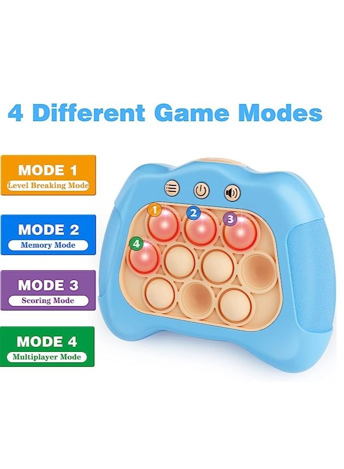 Furtey Handheld Game for Kids 6-12, Sensory Fidget Toys for Kids 8-12, Birthday Gifts for 6 7 8 9 Year Old Boys & Girls & Teens-Blue - Image 2