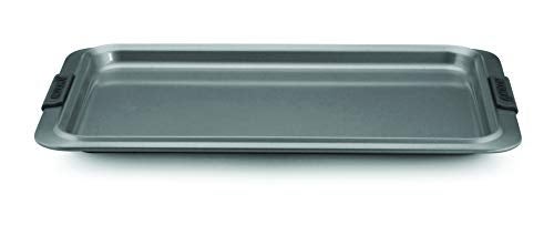 Anolon Advanced Nonstick Bakeware with Grips, Nonstick Cookie Sheet / Baking Sheet - 11 Inch x 17 Inch, Gray - Image 5