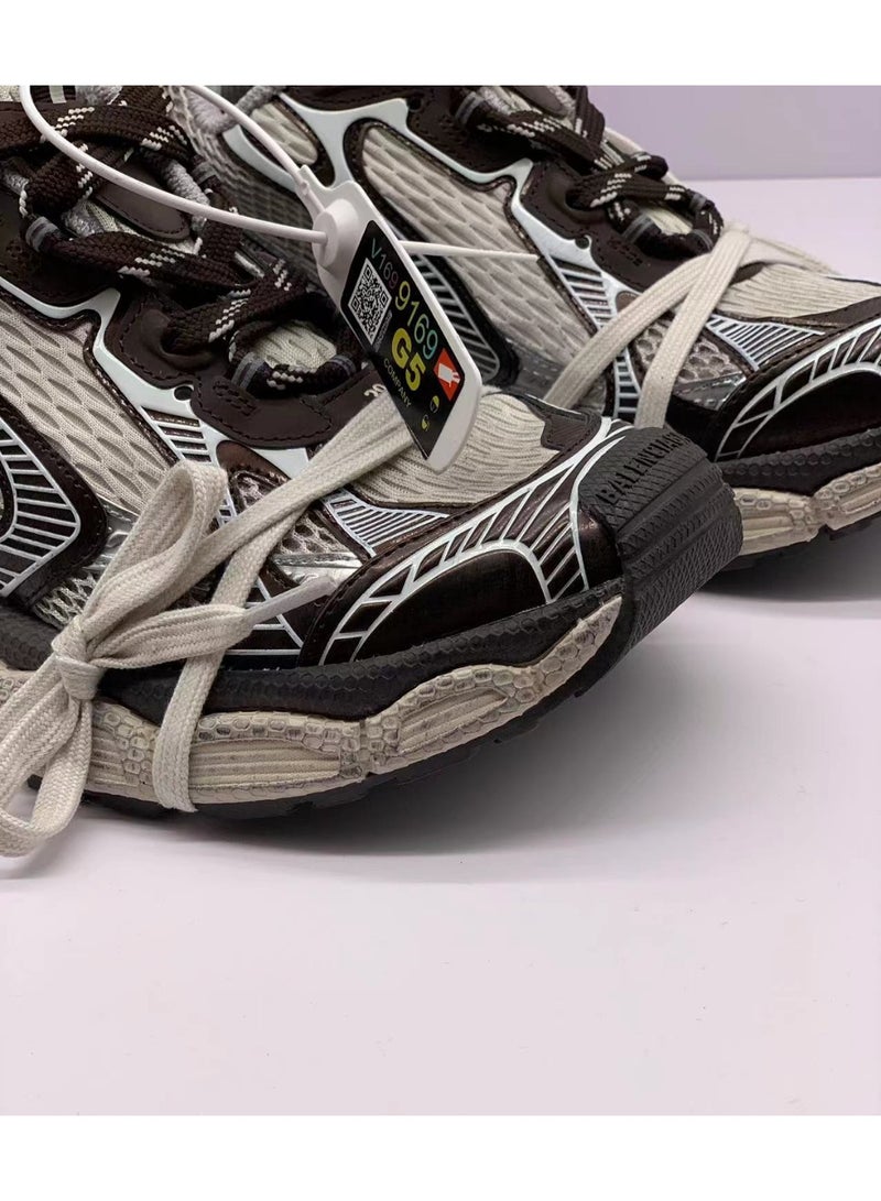 بالينكياجا Balenciaga اتجاهات الموضة الشبكة مريحة أبي أحذية - Image 3