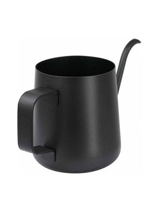 V60 صب فوق غلاية عنق الإوزة صنبور طويل ضيق مع غطاء إبريق شاي القهوة بالتنقيط أسود 350 مل - pzsku/Z73F0A323CD08246E1969Z/45/_/1693474418/d647d5ab-4ef7-4405-bae6-496304a8db10