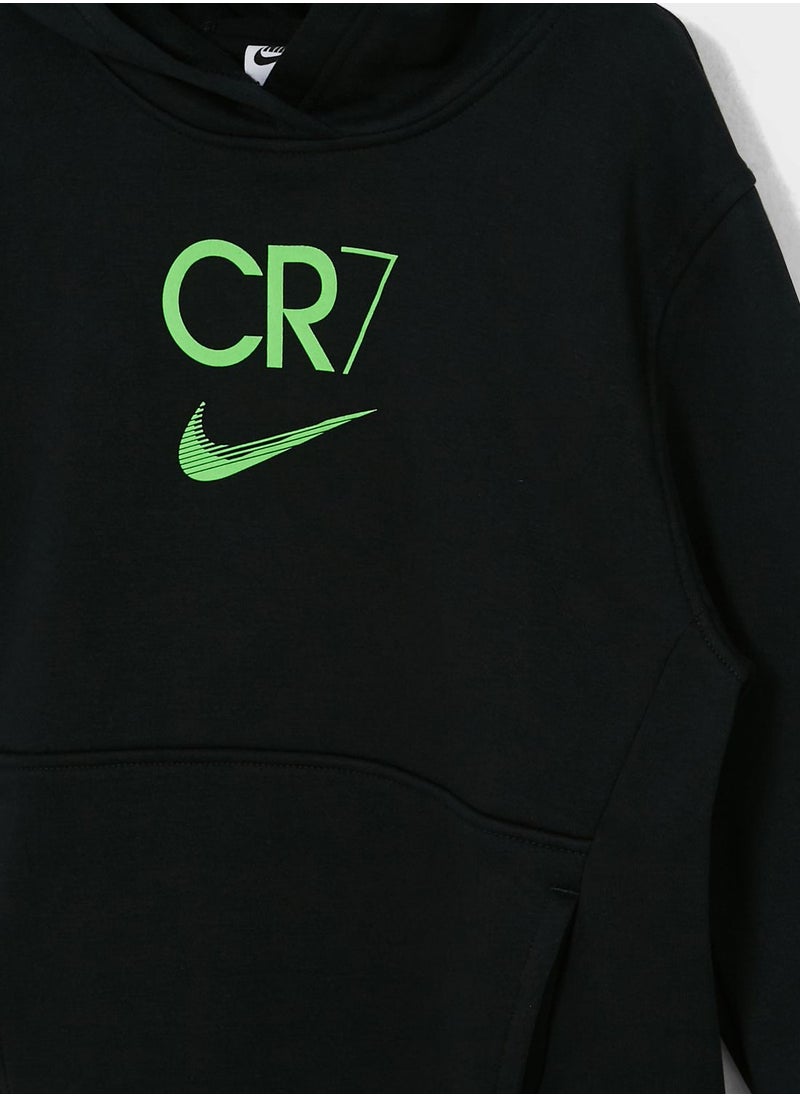 Nike - Youth Cr7 Club Fleece Hoodie - Image 1