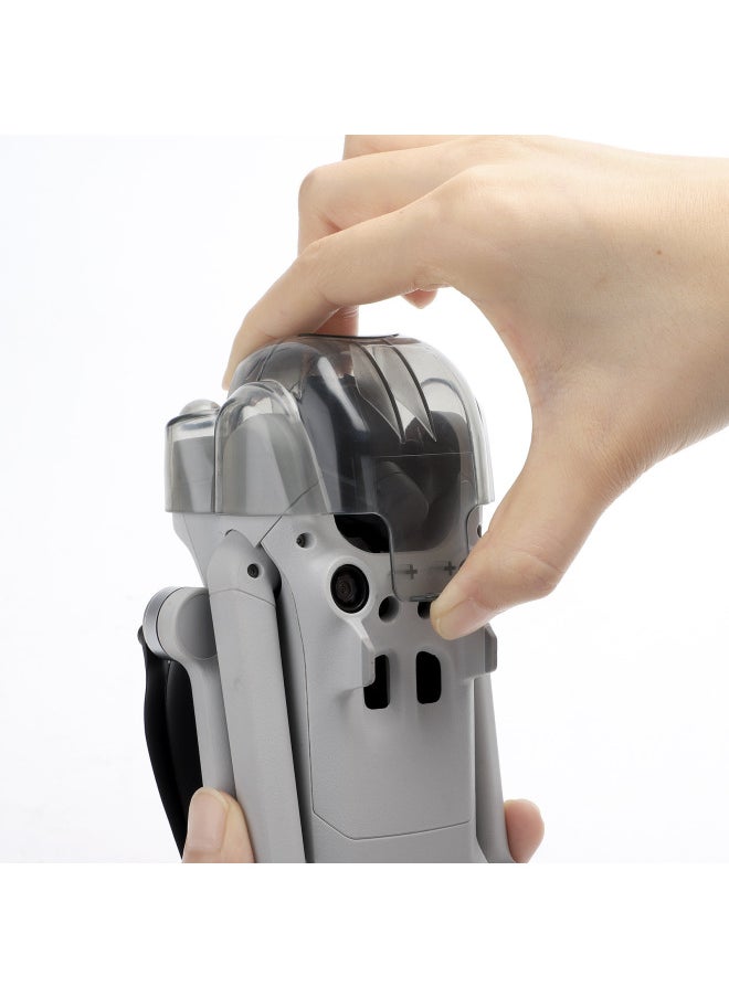 Generic Sunnylife For DJI Mini3 Pro Frog Lens Cover Gimbal Protection Vision Sensor Integrated Cover-Color:Transparent Gray  - Image 4