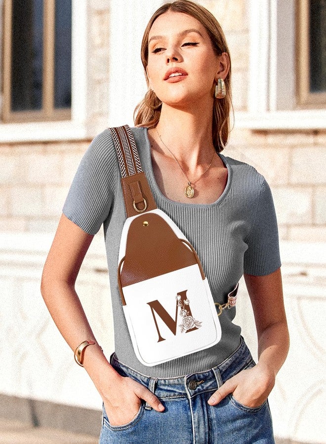 Lizznoe Initial Women Crossbody Bag Sling Shoulder Purses Handbags Aesthetic Girlfriend Gf Gifts Future Mrs Wife Wifey Her Sweet Day 1 Year Anniversary Cute Romantic Beauty Valentines Day I Love You Present - Image 2