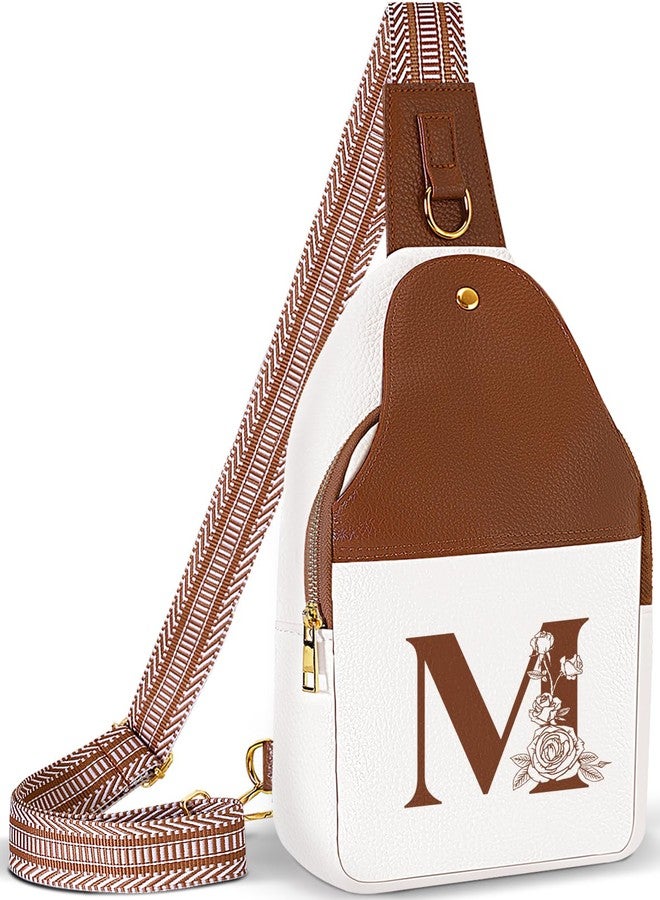 Lizznoe Initial Women Crossbody Bag Sling Shoulder Purses Handbags Aesthetic Girlfriend Gf Gifts Future Mrs Wife Wifey Her Sweet Day 1 Year Anniversary Cute Romantic Beauty Valentines Day I Love You Present - Image 1