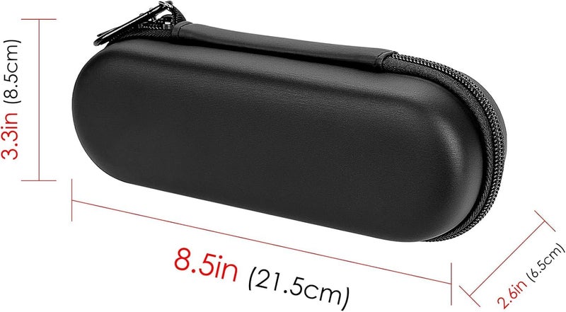 Inralimot Electric Toothbrush Travel Case, EVA Hard Storage Case Compatible with Oral B Pro 1000, 2000, 3000, 3500, 7000, Philips Sonicare ProtectiveClean (Black) - Image 2