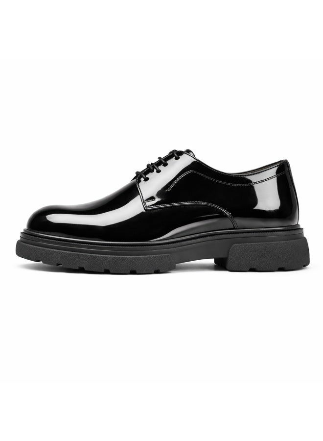 Men's Classic Formal Shoes in Patent Leather - Image 3