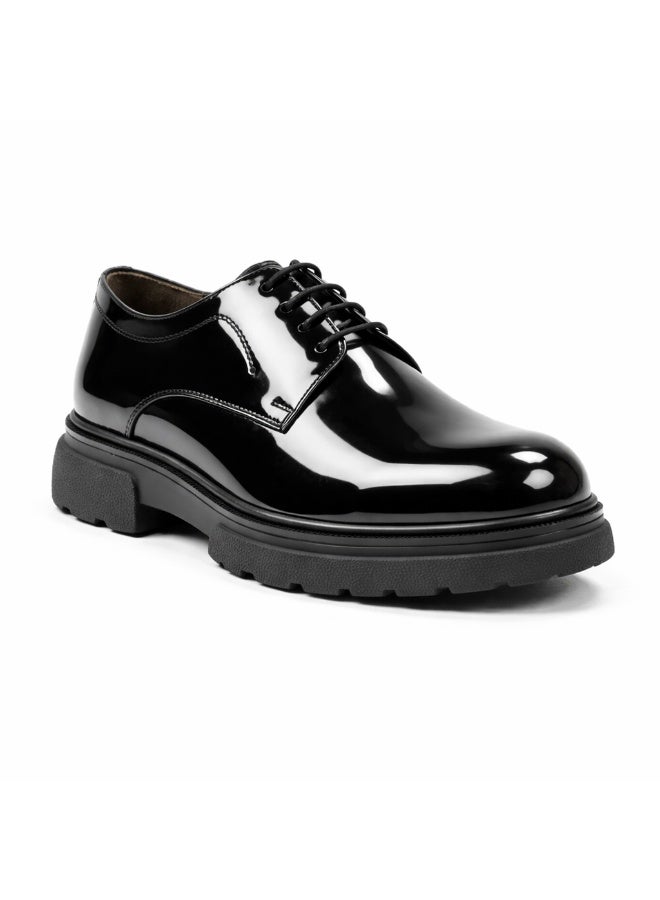 Men's Classic Formal Shoes in Patent Leather - Image 4