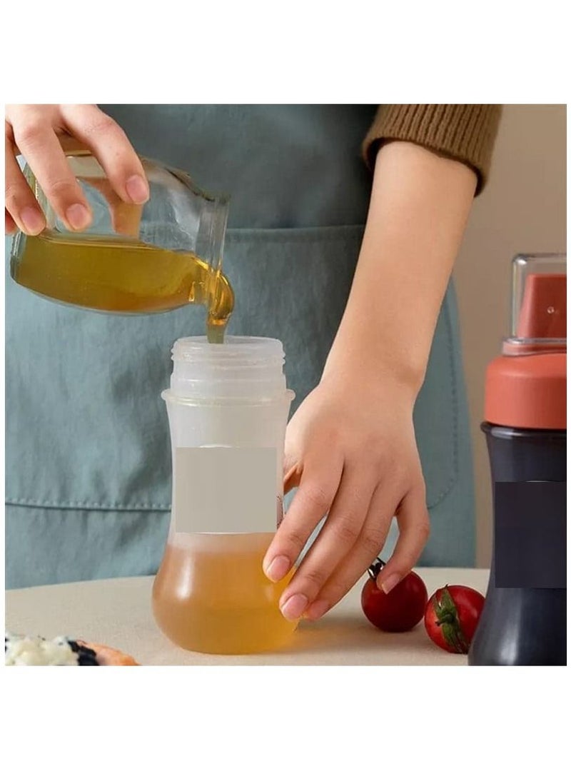 زجاجات توابل بلاستيكية قابلة للضغط 350 مل مع فوهات كاتشب خردل أحمر 1 قطعة - Image 2