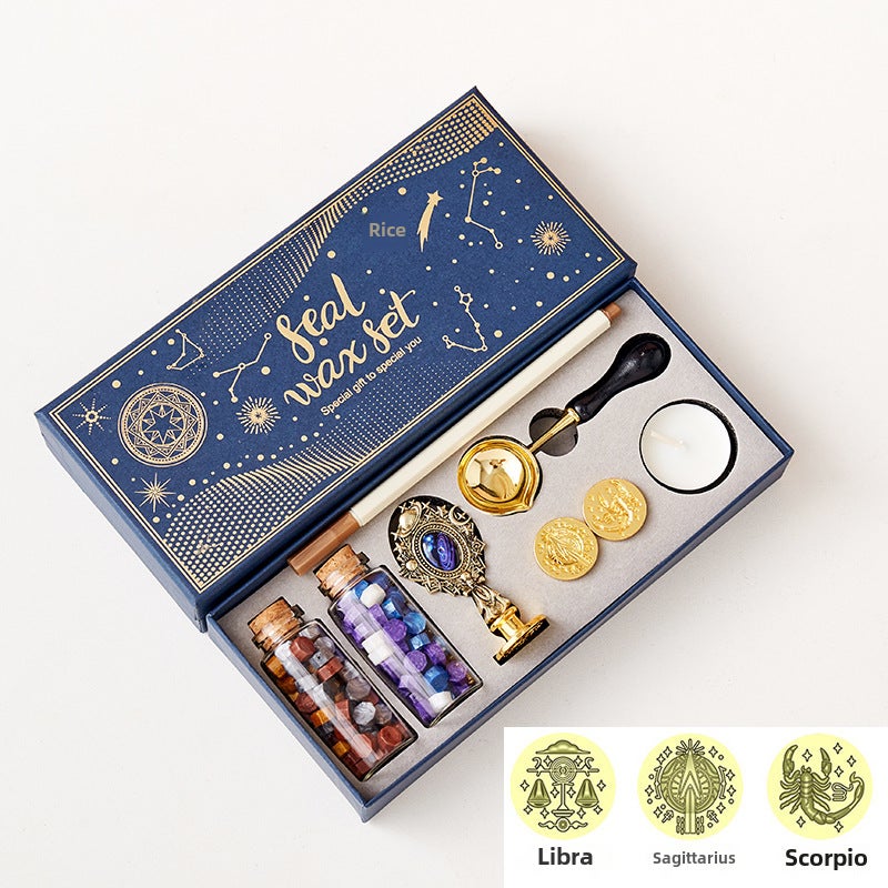 Creative Starry Wax Seal Set (Libra, Scorpio, Sagittarius) 