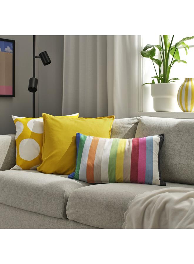 erorex Cushion cover, multicolour/stripe pattern, 40x58 cm - Image 2