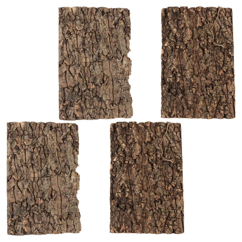 4 Reptile Bark Climbing Background 30x20cm for Lizard Gecko Habitat - Image 2