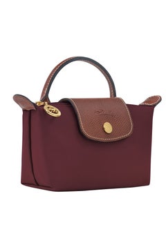 Longchamp Longchamp Women's Mini handbag,Crossbody Bags,Shoulder Bag Shoulder strap with buckle,Claret Classic Style  - Image 4