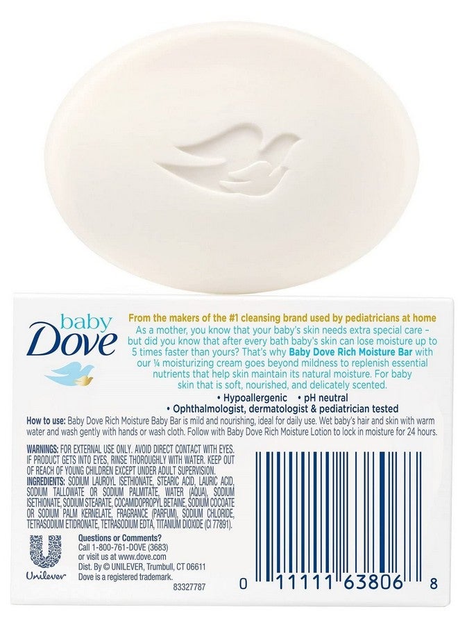 Dove صابون دوف للأطفال بتركيبة غنية بالترطيب، 3.17 أونصة - Image 2