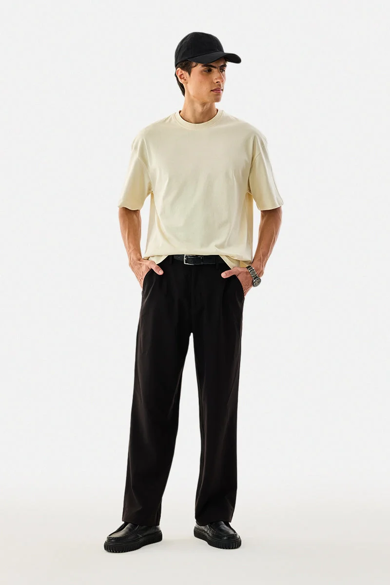 SNITCH 100% Cotton Graphic Oversized T-Shirt